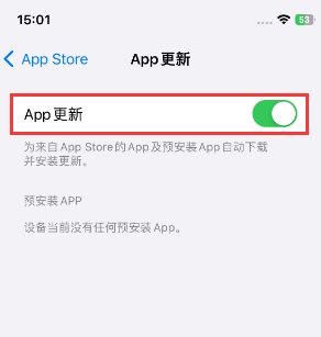 南芬苹果15维修中心如何让iPhone15APP自动更新